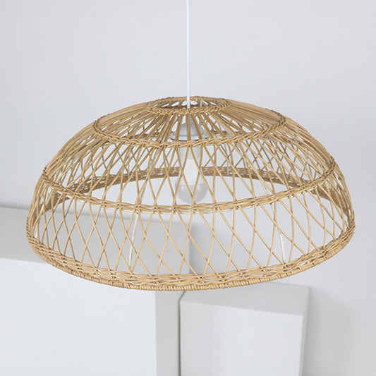 60cm Handwoven Bamboo Chandelier