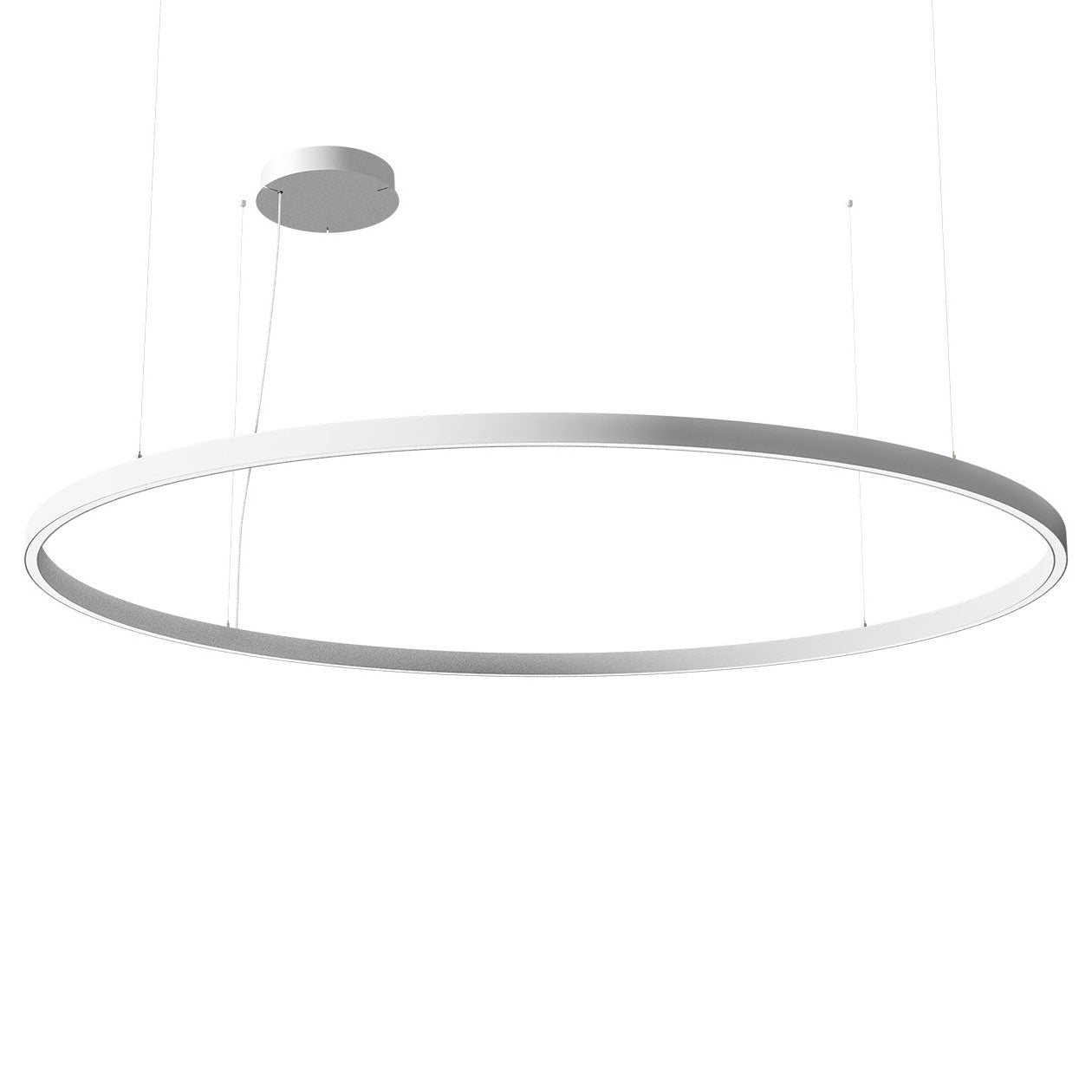 39.4-Inch Matte Gold LED Pendant Light