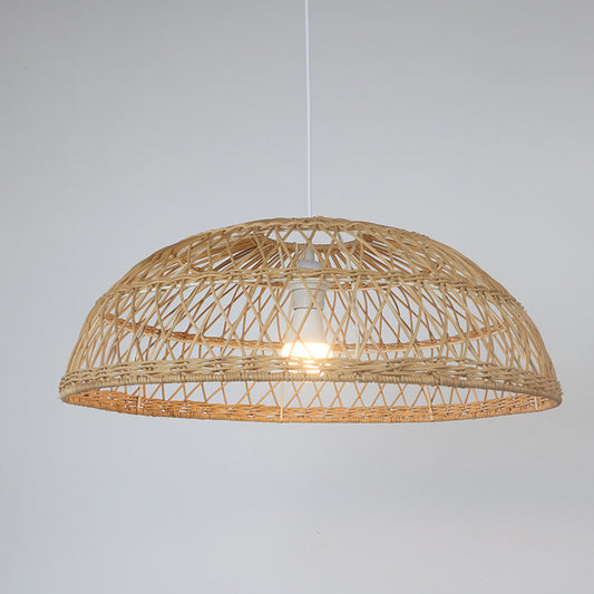60cm Handwoven Bamboo Chandelier / Picture Color