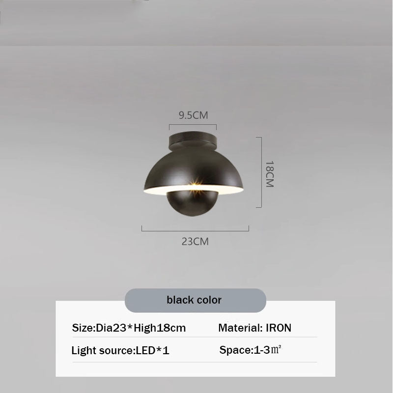 Colourful Bud LED Ceiling Light / Custard / Tri colored light