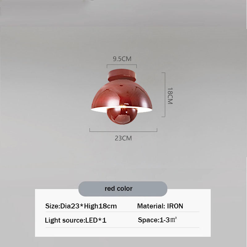 Colourful Bud LED Ceiling Light / Blue / Tri colored light