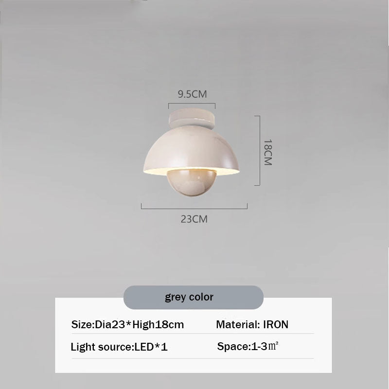 Colourful Bud LED Ceiling Light / Green / White Light
