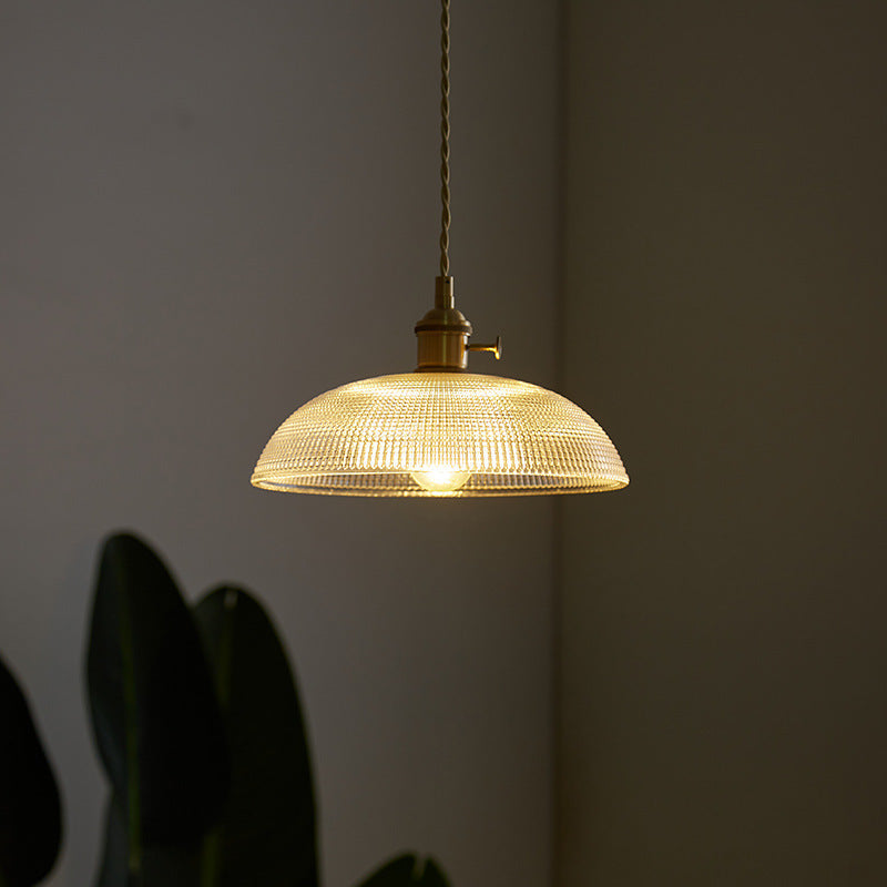 Copper Glass Warm-Light Pendant Light / N Style