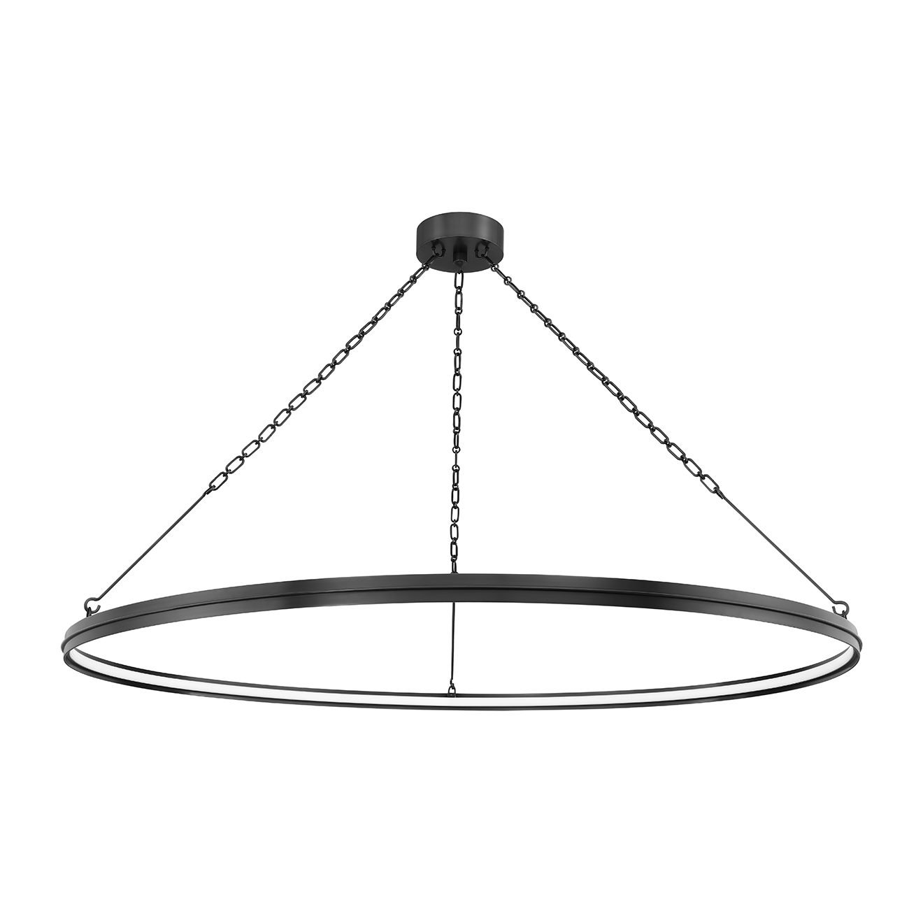 Hudson Valley Lighting Rosendale 1 Light 56 inch Chandelier Ceiling Light / Old Bronze